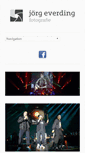Mobile Screenshot of joergeverding.de